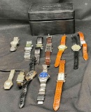 Fancy Wristwatches. Fossil, Cartier, Kennith Cole, SLK, Emporo Armani, More