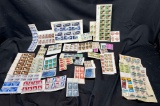 Large lot of Misc Postage Stamps. Moon landing, Xmas, Americana, more