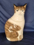 Vintage N.S. Gustin Cat Cookie Jar