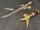 Small Decorative Daggers with Sheaths.