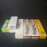 7 boxes of baseball late 80s to 2000s