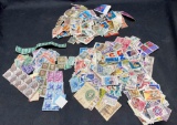 Assorted Postage Stamps. Some Unhinged. Churchill, Polska Poland, LOVE More
