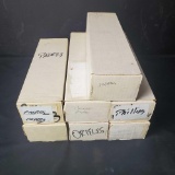 7 boxes 90s Baseball basketball and nascar cards