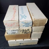 9 boxs of 80s-90s Baseball football and Disney cards