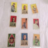 Ty Cobb lot of 9 baseball cards appear to be reprints