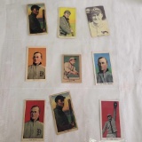 Lot of 9 Ty Cobb baseball cards appear to be reprints