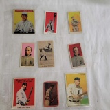lot of 9 Ty Cobb baseball cards appear to be reprints