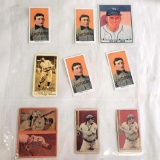 wagner Pee Wee Reese amd Ty Cobb lot of 9 baseball cards appear to be reprints
