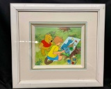 Rare Winnie The Pooh Animation Cell 1970s Walt Disney