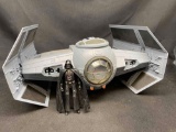 2003 Stan Wars Darth Vaders Advanced Tie Fighter with Vader Figure. 3 3/4 Scale
