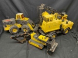 Vintage Tonka Toy Construction Vehicles. Diecast.
