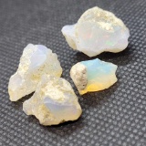 Amazing Rainbow Ethiopian opal gemstone 23.58ct lot