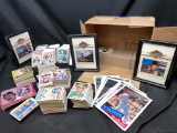 Large Lot of Sports Cards. Baseball, Football, Big Cards, Master Photos, Topps
