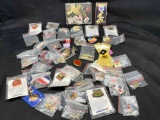 Large Assortment of Pins / Buttons.
