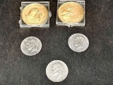 1776-1976 D Eisenhower Dollars. Vicksburg National Military Park Coins