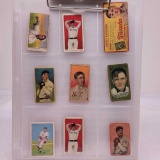 Christy Mathewson lot of 9 baseball cards appear to be reprints