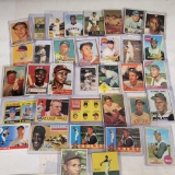 baseball card lot of older reprints