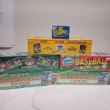 1990 Sealed baseball cards Upper Deck, Fleer, Topps, Score