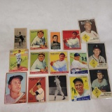 15 baseball card reprints Babe Ruth, Lou Gehrig,Mickey Mantle