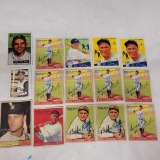 15 reprint baseball cards Babe Ruth, Bob Clemente, Yogi Berra
