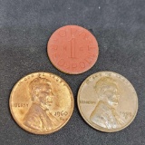 BU++ penny and opah token