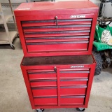 Craftsman rolling toolbox with contents pieces