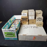 2 large boxes and 9 small boxes of 80s-90s Sports cards