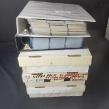 2 binders and 3 boxs of 80s-2000s Sports cards