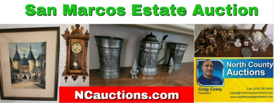San Marcos Estate Sale Auction