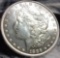 1886 Morgan Silver Dollar Gorgeous Higher grade MS+ Coin. Sharp. Near flawless.