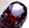 RUBY ring World class new 30+ ct monster set in Sterling with diamonds and sapphire accents WOW $$$$