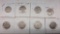 8 liberty Nickels 1899-1904