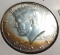 1967 Silver Kennedy Half BU. Higher MS++++ Super Toning. What a coin. Great find.