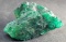 Raw uncut 115.96ct Emerald gemstone bright green