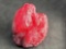 Raw 184.5ct uncut Ruby deep red gemstone