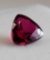 Trillant cut 1.10ct Ruby gemstone Beautiful color