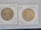 Walking Liberty Half dollar lot of 2 high grades Au to BU frosty luster 1943 and 1941 d