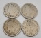 liberty Nickel lot of 4 1907 1911