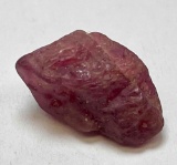 Ruby Gemstone 7.47ct . Earth Mined. Rough Unpolished