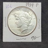 1934-P Silver Peace Dollar