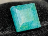 Square Cut 5.9 Ct Emerald