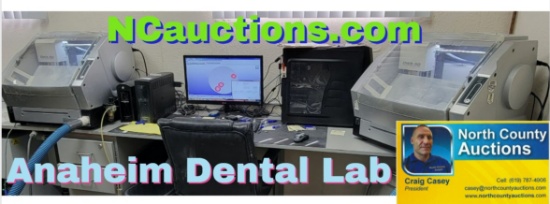 Anaheim Dental Lab Equipment Auction