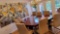 Dining Room Furniture, leather chairs, and Artwork (click photo to see more)