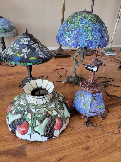 Beautiful Tiffany inspired table top lamps