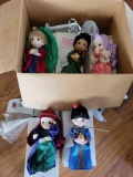 Precious moments Nativity dolls