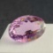 Oval cut Purple Amethyst gemstone 11.73ct located Escondido