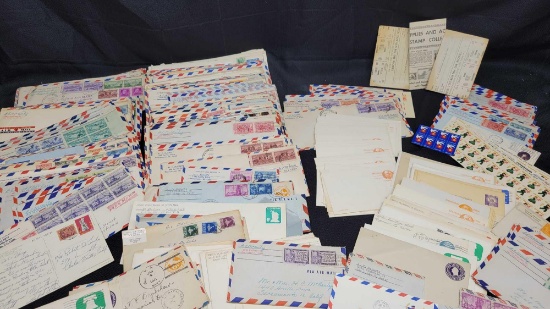 Air mail Special delivery envelopes Stamps located in Escondido