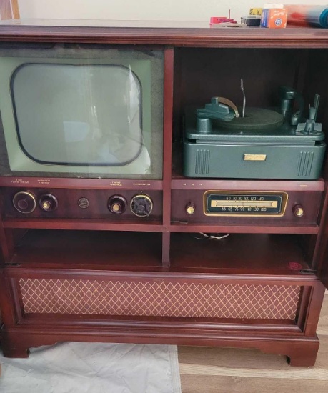 Vintage Philco Tv Stereo system