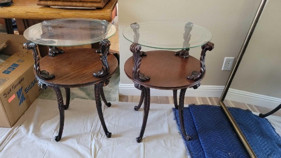 Pair of Beautiful Antique side tables