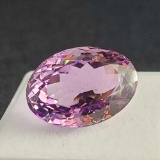 Oval cut Purple Amethyst gemstone 11.73ct located Escondido